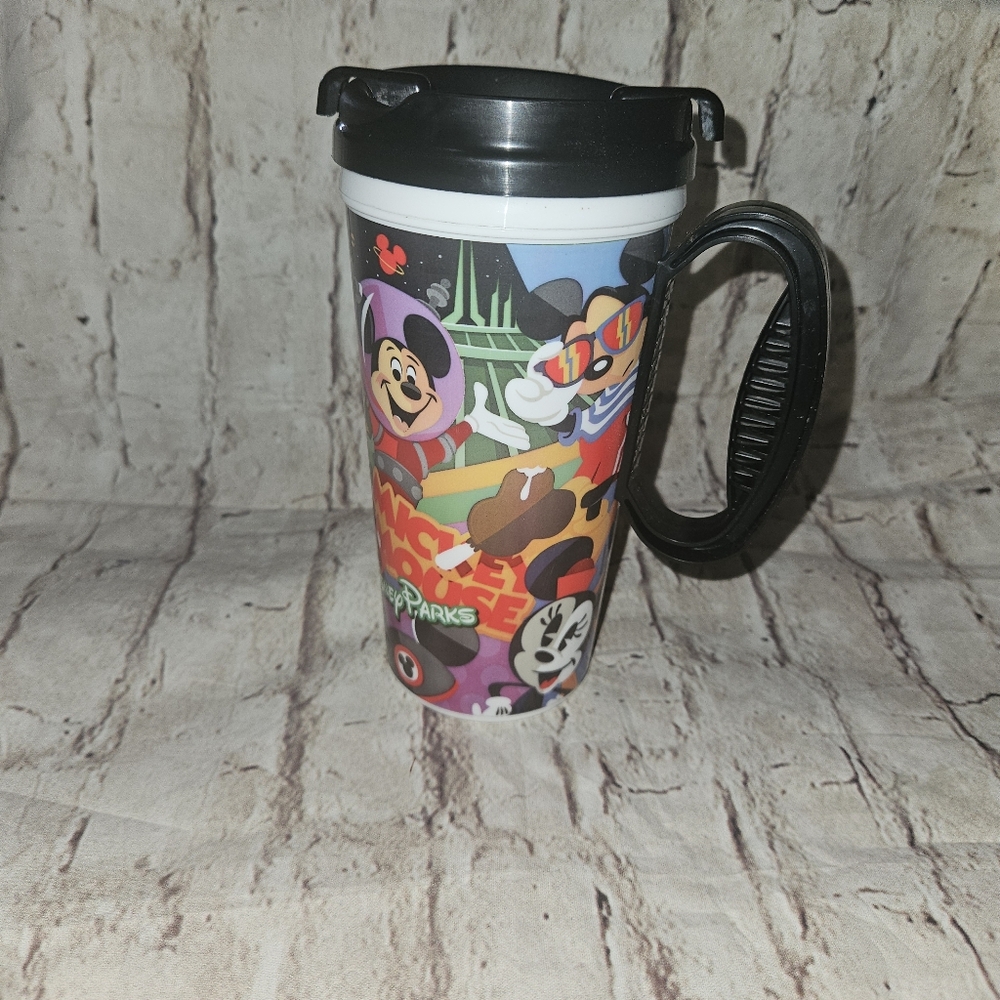 🔥Disney Parks 2019 Mickey Mouse Club 16 oz Travel‎ Cup